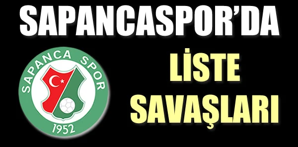Sapancaspor Kongresinde 2 Liste Yarışacak