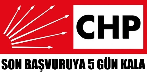 Son Başvuruya 5 Gün Kala CHP Sapanca