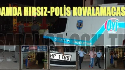 Damda Hırsız-Polis Kovalamacası