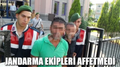 Jandarma Ekipleri Affetmedi