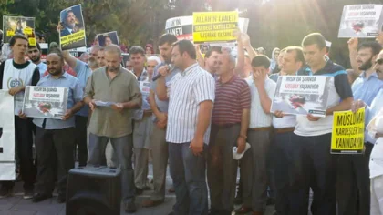 Mısır'da Yaşanan Katliam Sakarya'da Lanetlendi