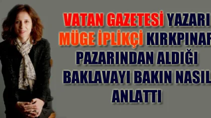 Müge İplikçi: 'Köbete'