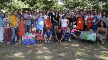 Potakal Çiçeği Plastik Sanatlar Kolonisi Çocuk Ressamları Ağırladı