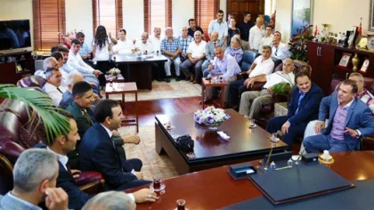 Sapanca Belediye Başkanı İbrahim Uslu Bayram Nedeniyle Misafrlerini Ağırladı
