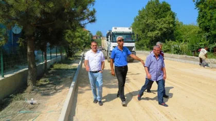 Sapanca Belediye Başkanı İbrahim Uslu İlçede Yapılan Çalışmaları İnceledi