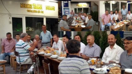 Sapanca Merkez Taksi Durağı İftar Verdi