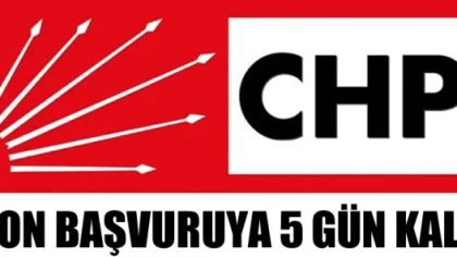 Son Başvuruya 5 Gün Kala CHP Sapanca