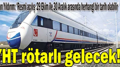 Yht Rötar Yapacak!