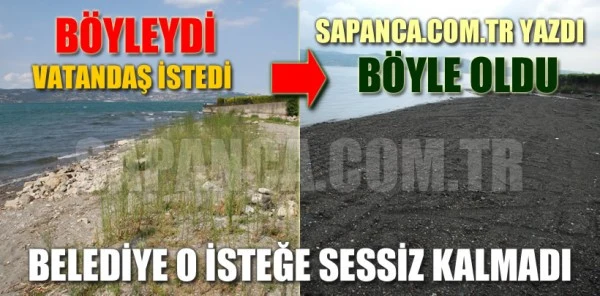 Vatandaşlar Plajın Tekrar Düzenlenmesini İstedi Belediye Sessiz Kalmadı