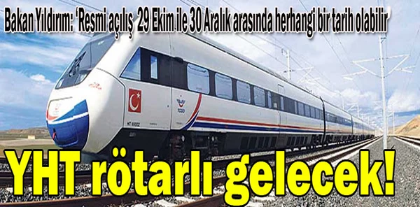 Yht Rötar Yapacak!