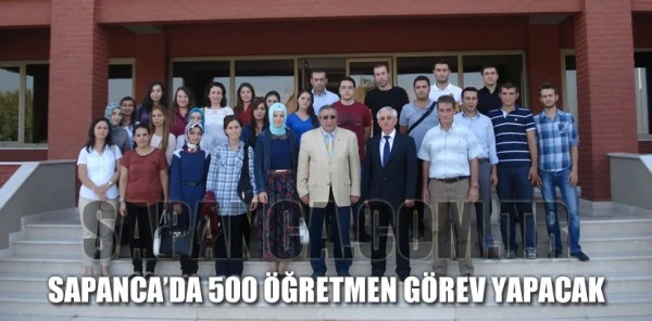 Sapanca'da 500 Öğretmen Görev Yapacak