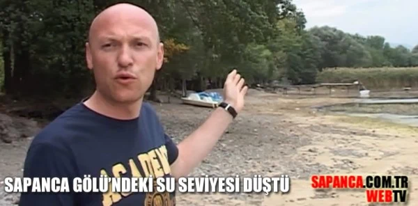 Sapanca Gölü'ndeki Su Seviyesi Düştü