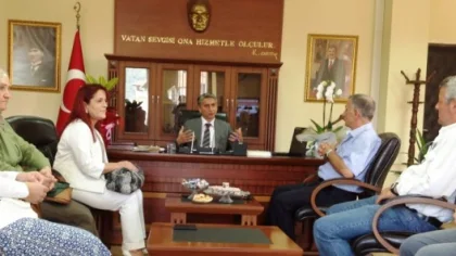 AK Parti Sapanca Kaymakam Azcanı Ziyaret Etti
