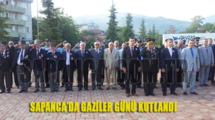 Sapanca'da Gaziler Günü Kutlandı