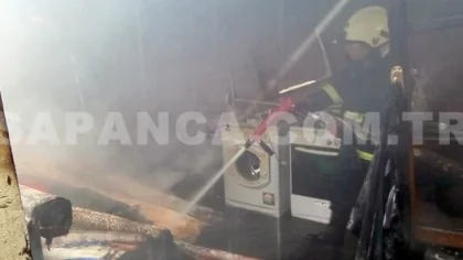 Sapanca'da Korkutan Yangın!