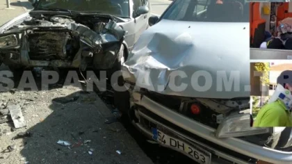 Sapanca'da Trafik Kazası:3 Yaralı