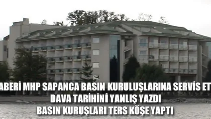 Sapanca MHP Basın Kuruluşlarını Bakın Nasıl Ters Köşe Yaptı
