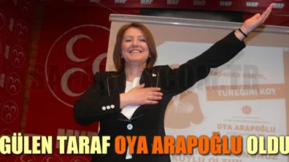 Temayül Yoklamasında Gülen Taraf Oya Arapoğlu Oldu