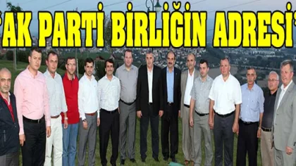 Toçoğlu ve Uncuoğlu AK Parti İlçe Başkanları ile Bir Araya Geldi