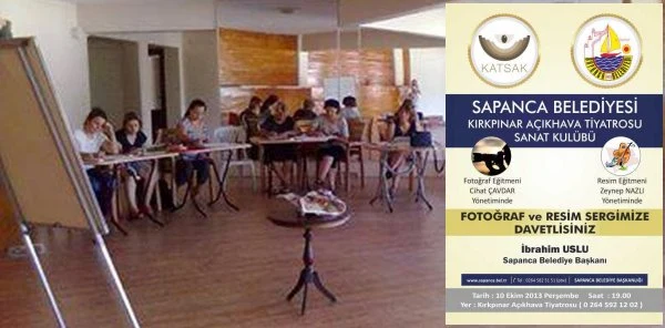 Kırkpınar Açık Hava Tiyatrosu Sanat Kulübü'nden Resim ve Fotoğraf Sergisi