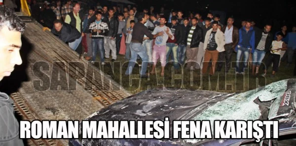 Sapanca Roman Mahallesi Fena Karıştı
