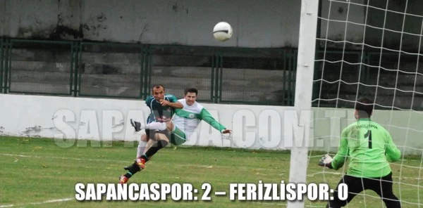 Sapancaspor: 2 – Ferizlispor: 0