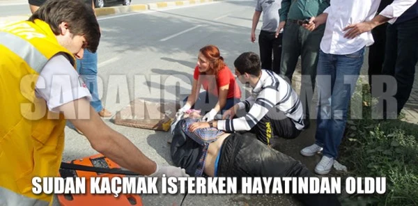 Sudan Kaçmak İsterken Hayatından Oldu