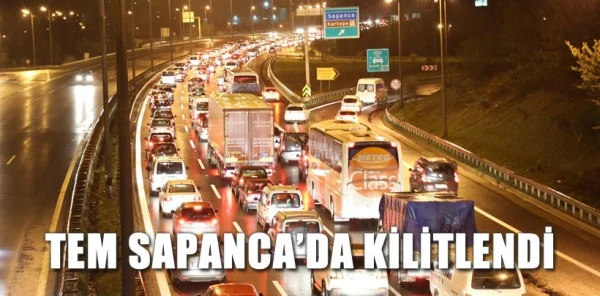 Tatilciler Dönüş Yolunda