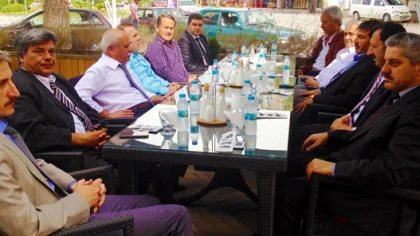 Başkan Uslu Daire Müdürleri ile Toplantı Yaptı