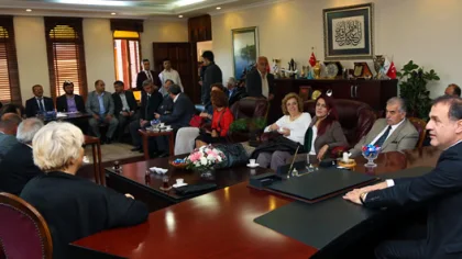 Başkan Uslu Misafirleri ile Bayramlaştı