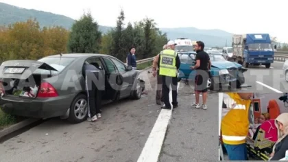 Sapanca Tem Otoyolundaki Trafik Kazasında Gülcan ve Nebahat Sağıroğlu Yaralandı