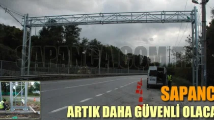 Sapanca'ya Plaka Tanıma Sistemi Kuruluyor