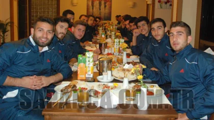 Sapancaspor'a Moral Yemeği