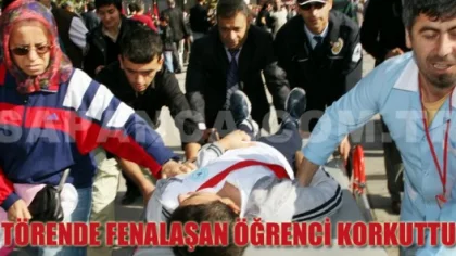 Törende Fenalaşan Öğrenci Korkuttu