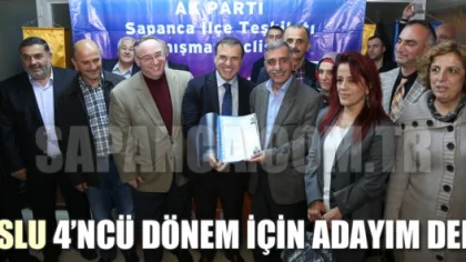 Uslu 4'ncü Dönem için Adayım Dedi