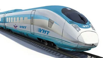 Yüksek Hızlı Tren'in Rengi Turkuaz Oldu