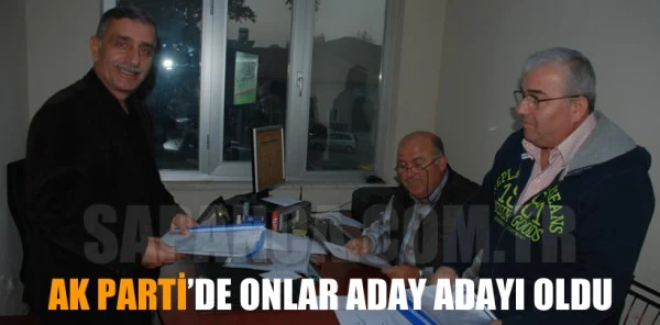 AK Parti'de Başvuru Süresi Sona Erdi İşte Aday Adayları