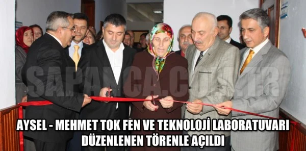 Aysel - Mehmet Tok Fen ve Teknoloji Laboratuvarı Düzenlenen Törenle Açıldı