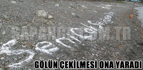 Gölün Çekilmesi Ona Yaradı