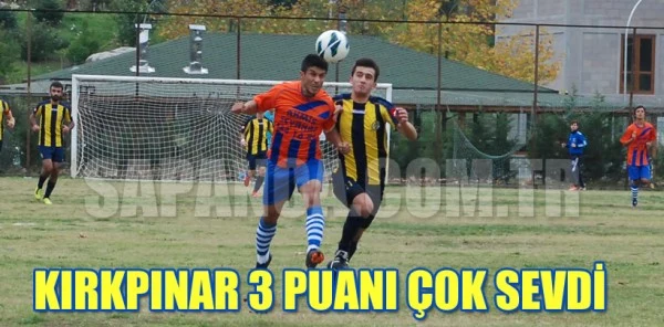 Kırkpınarspor: 3 - Çaybaşı Bekirpaşaspor: 0