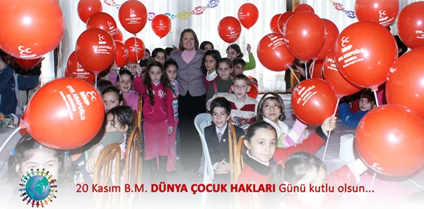 Oya Arapoğlu, '20 Kasım Çocuk Hakları Günü'nü Kutladı