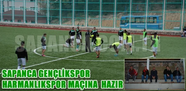 Sapanca Gençlikspor, Harmanlıkspor Maçı Hazırlıklarını Tamamladı