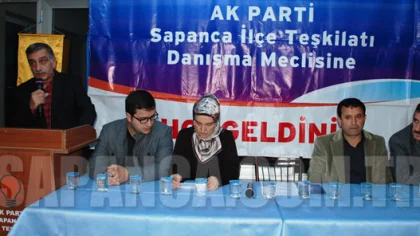 AK Parti Sapanca İlçe Danışma Meclisi Toplantısı Yapıldı