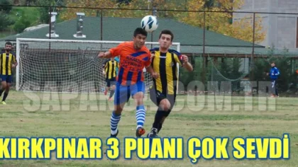 Kırkpınarspor: 3 - Çaybaşı Bekirpaşaspor: 0