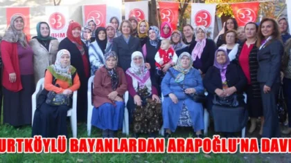 Kurtköylü Bayanlardan Oya Arapoğlu'na Davet