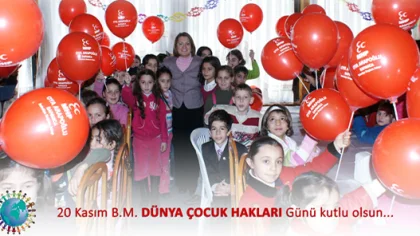 Oya Arapoğlu, '20 Kasım Çocuk Hakları Günü'nü Kutladı