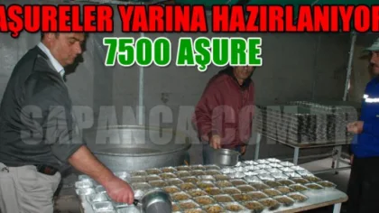 Sapanca Belediyesi 7 Bin 500 Adet Aşure Dağıtacak