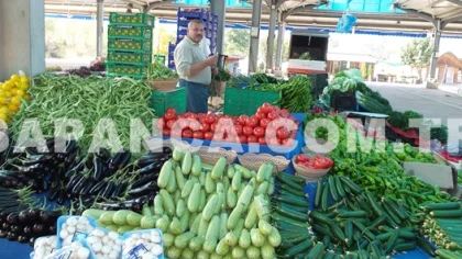 Sapanca Cuma Pazarı 15 Kasım Tarihli Parakende Sebze ve Meyve Fiyatları