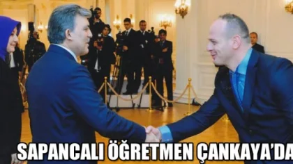 Sapancalı Öğretmen Zafer Başar Cumhurbaşkanı Gül ile Bir Araya Geldi