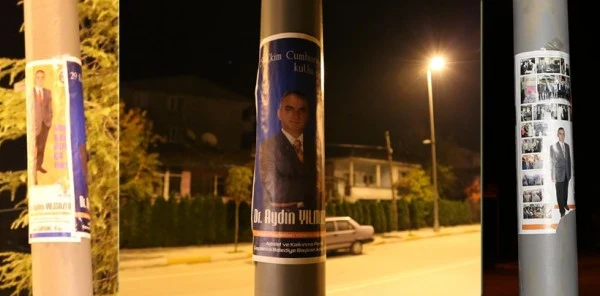Yılmazer Elektrik Direklerinde